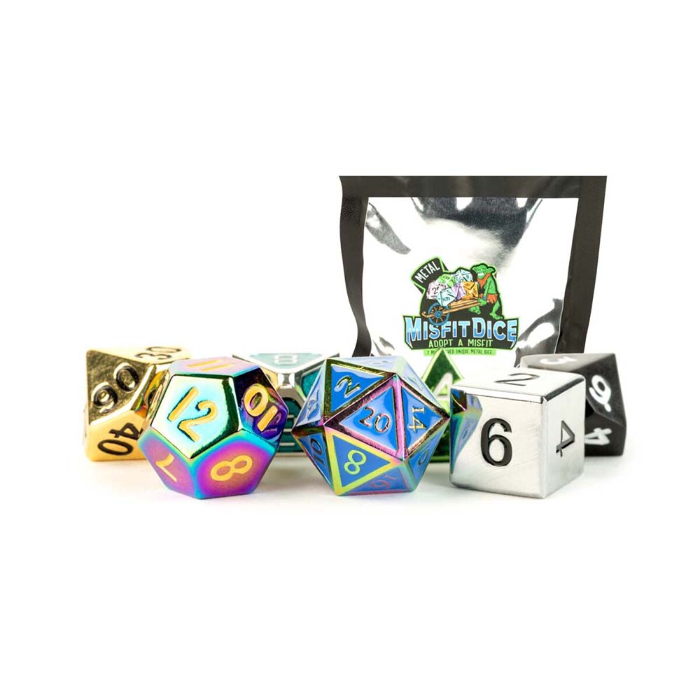 MDG - Fanroll Misfit Metal Dice Pack