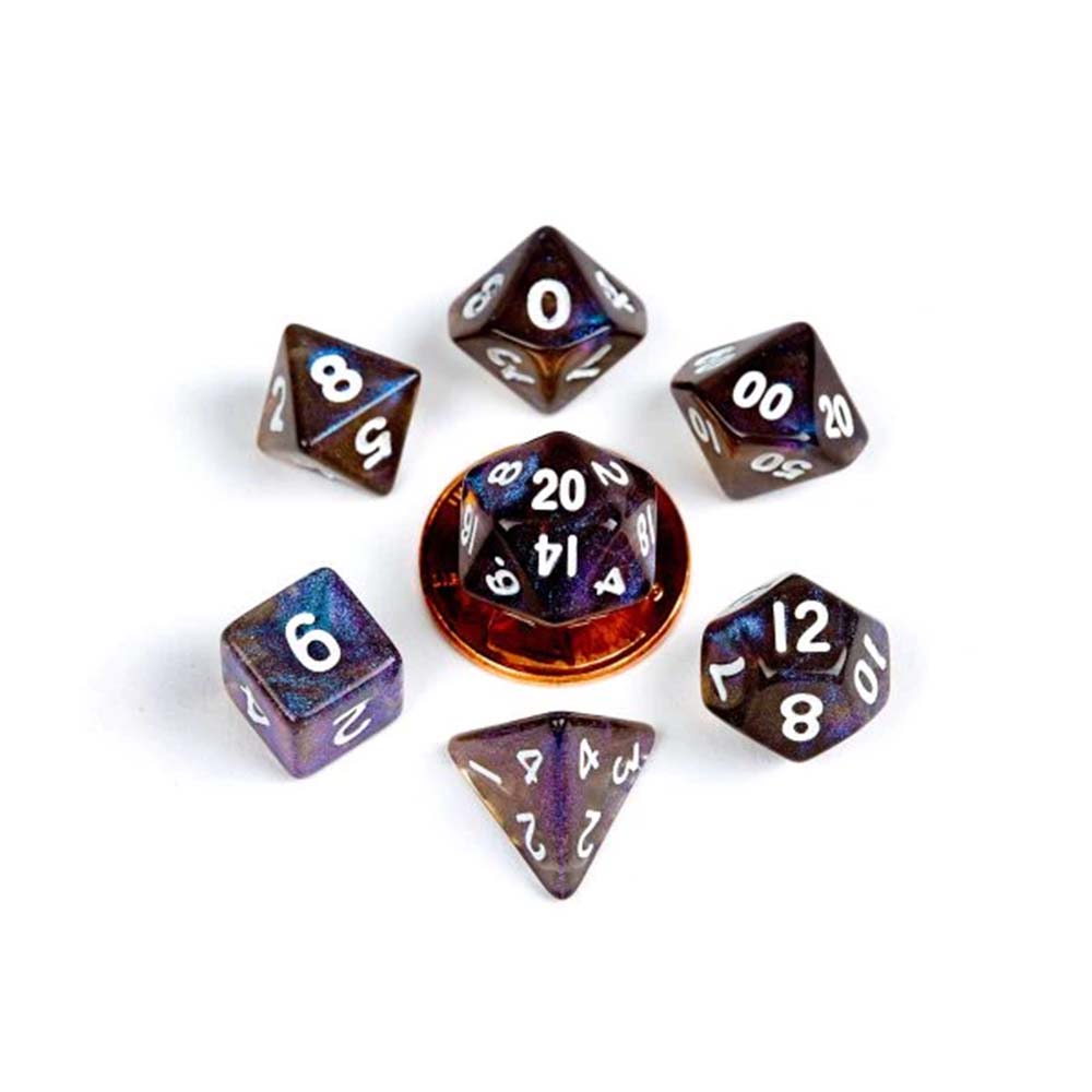 MDG - Mini Polyhedral Dice Set: Stardust Galaxy