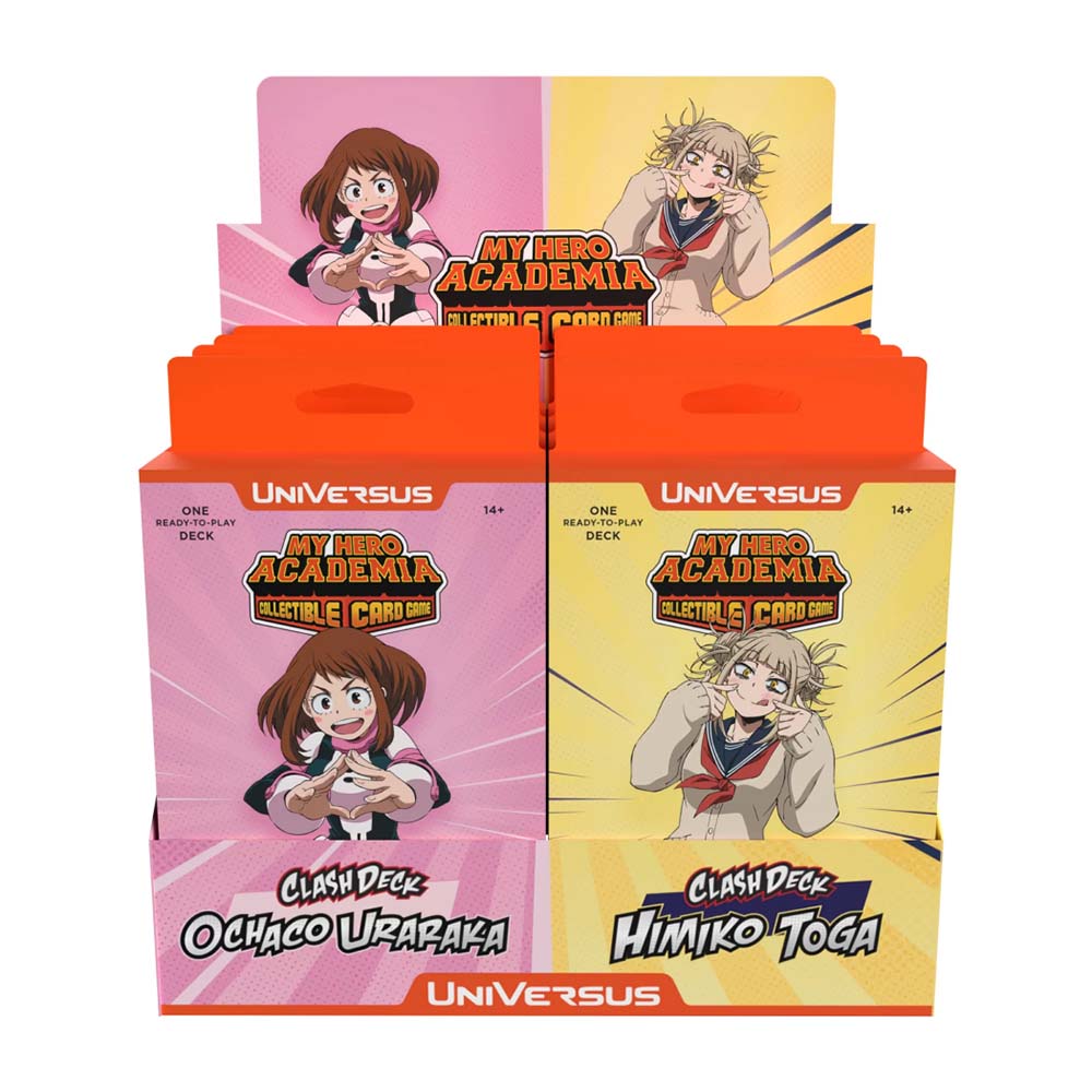 UniVersus - MHA CCG: Jet Burn Clash Deck Display