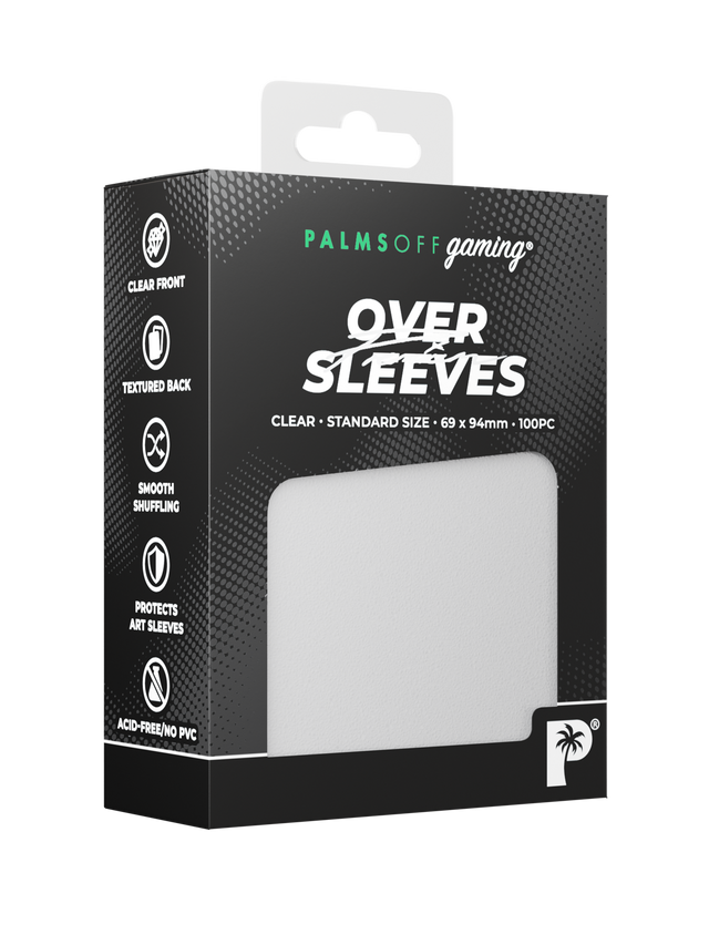 Palms Off Premium Oversleeves (100pc) – Standard Size