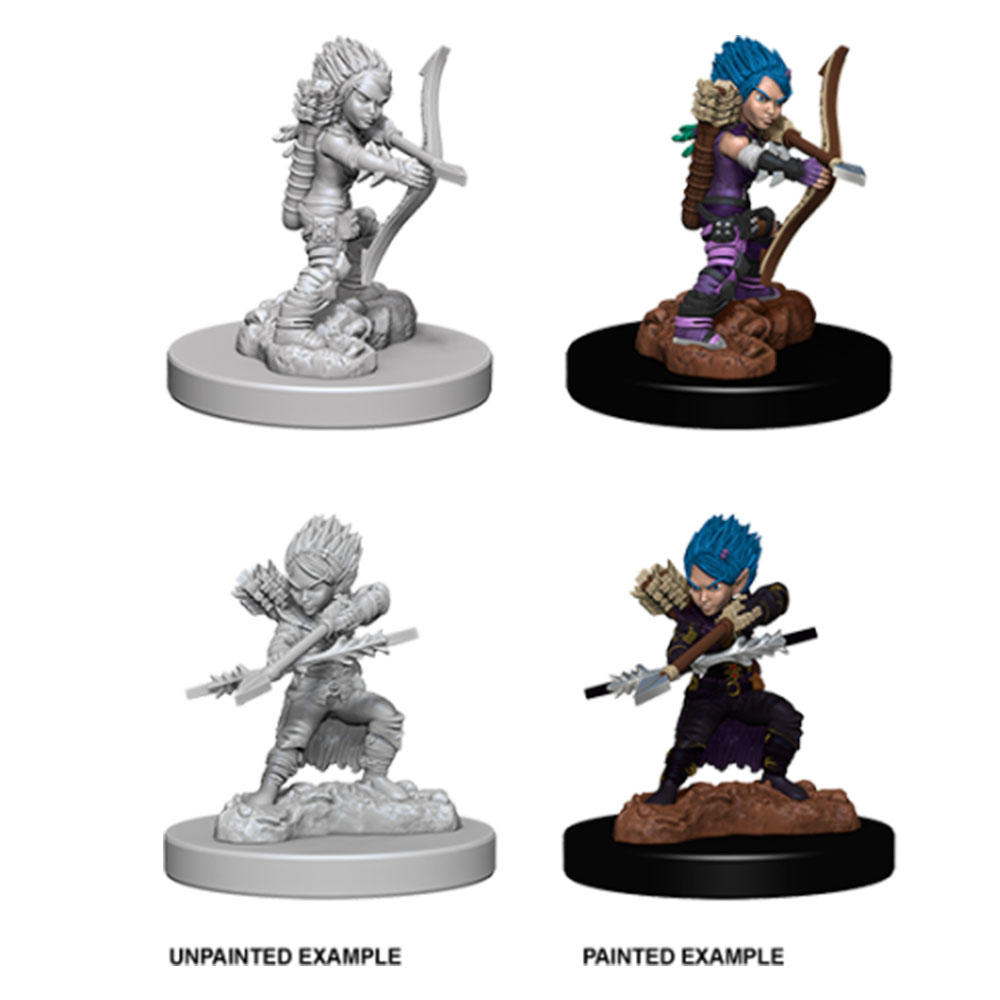 Pathfinder Battles Deep Cuts: Female Gnome Rogue