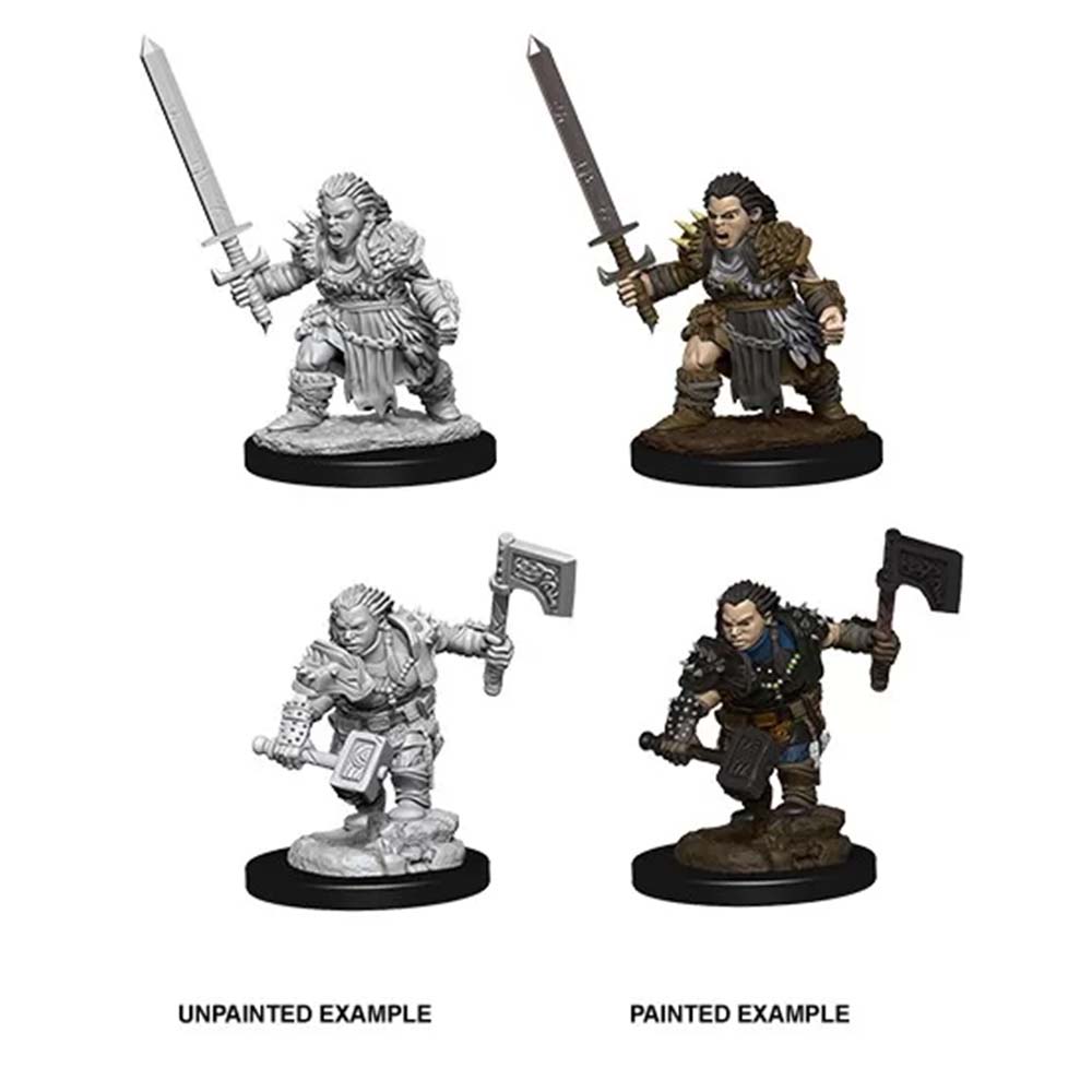 Pathfinder Deep Cuts: Female Dwarf Barbarian