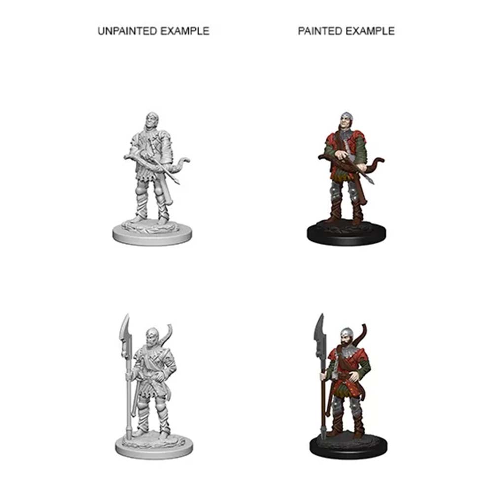 Pathfinder Deep Cuts Unpainted Minis: Town Guards