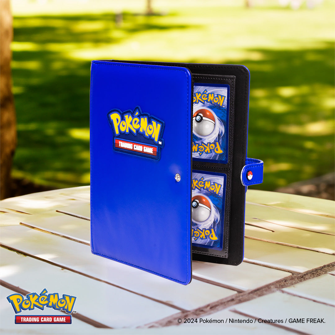 Pokémon: Premium 4-Pocket Snap Binder (Blue)