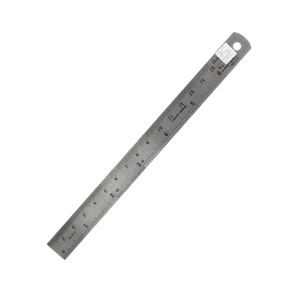 Vallejo - Hobby Tools - Steel Rule (150mm)