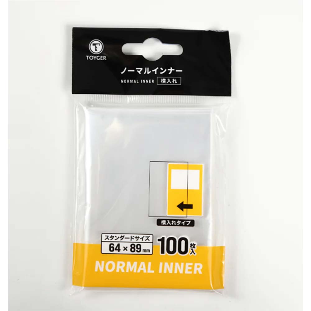 TOYGER Perfect Fit Sideload Clear Sleeves 100ct