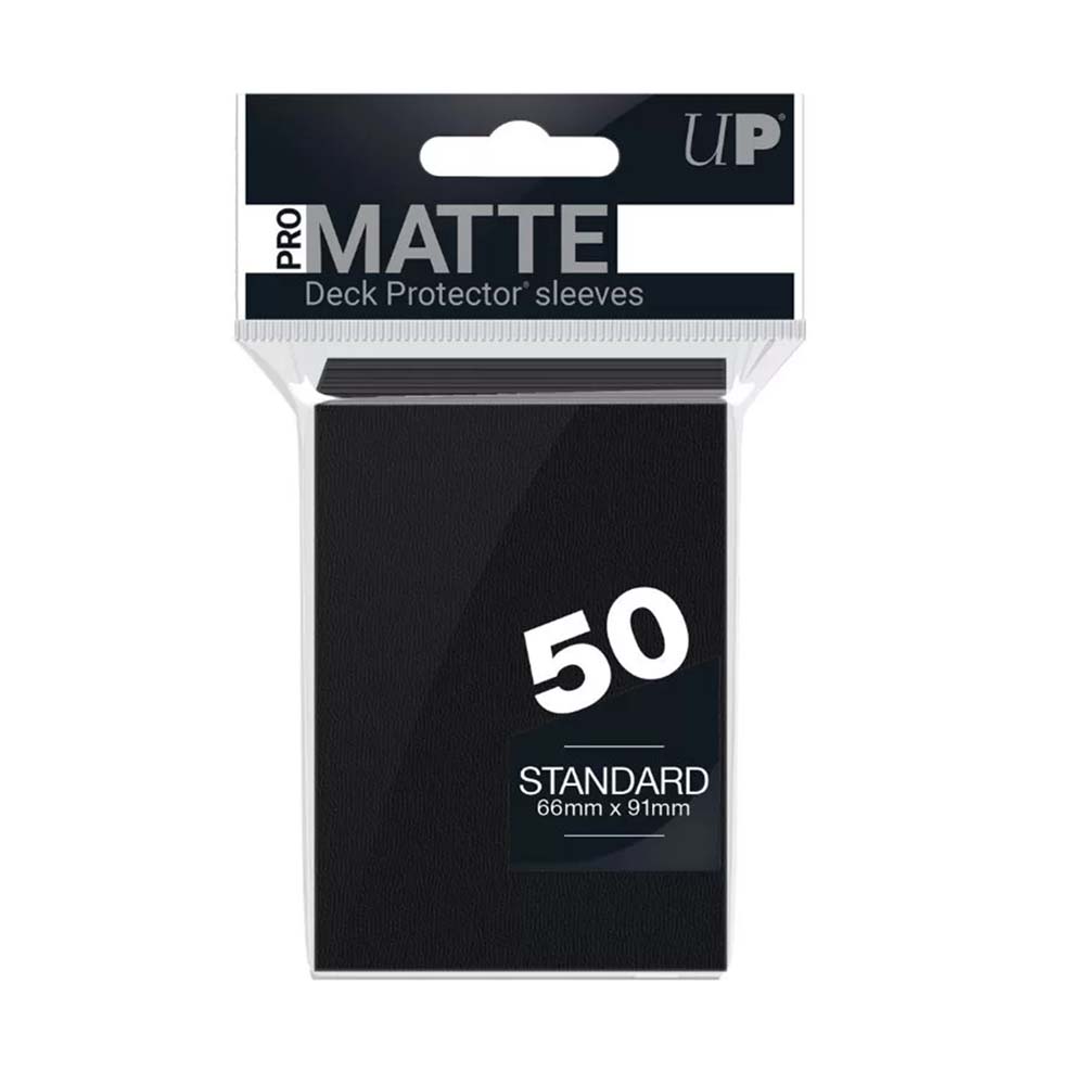 Ultra Pro: PRO-Matte 50ct Standard - Black