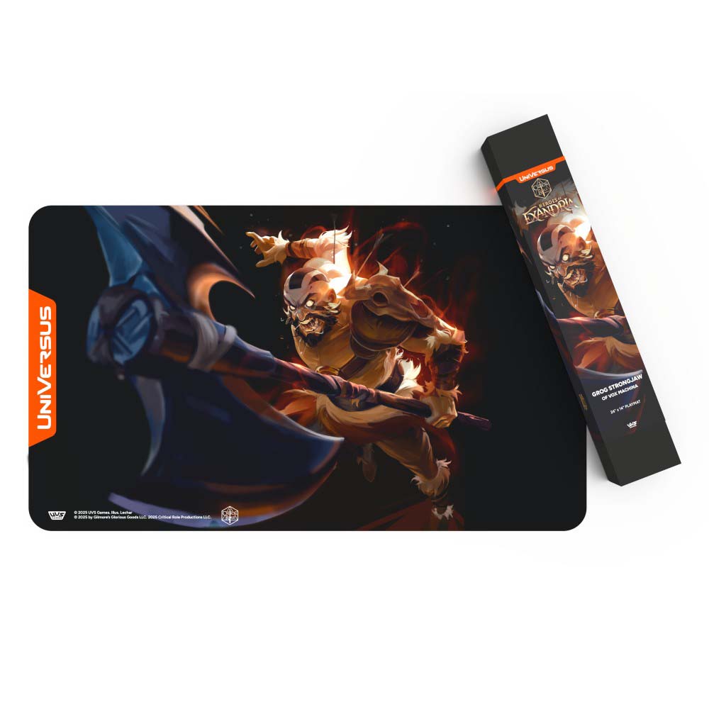 UniVersus - Critical Role: Heroes of Exandria Playmat - Grog Strongjaw