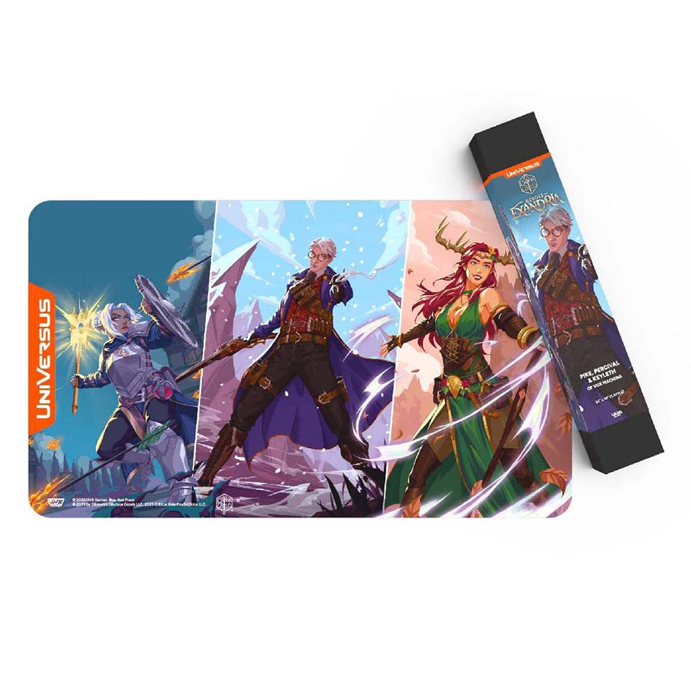UniVersus - Critical Role: Heroes of Exandria Playmat - Pike, Percival & Keyleth