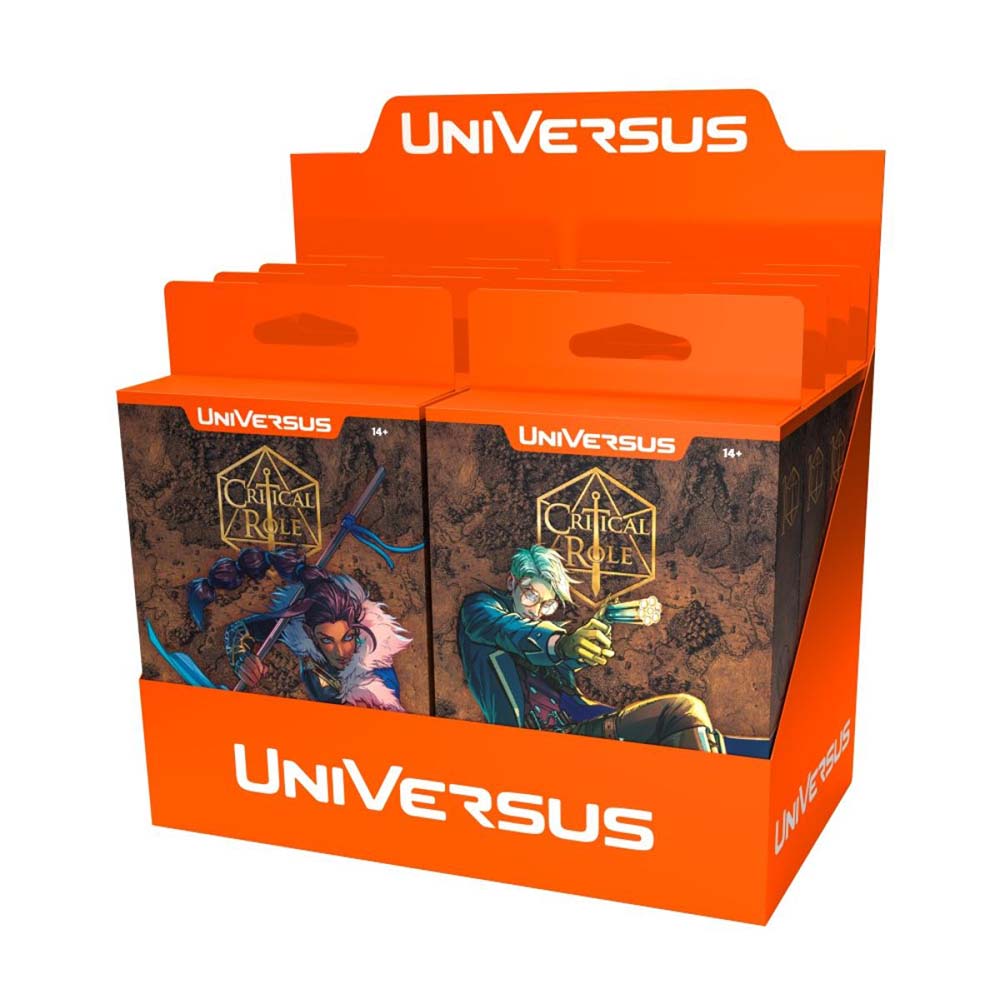 UniVersus - Heroes of Exandria Starter Deck Display