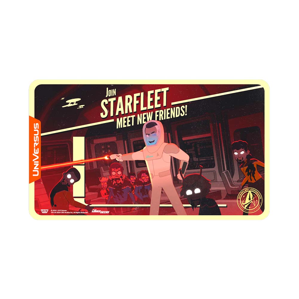 UniVersus STAR TREK: Lower Decks Playmat : Sam Rutherford
