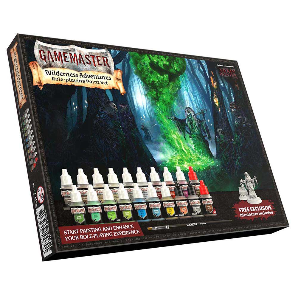 AP - GameMaster: Wilderness Adventures Role-playing Paint Set