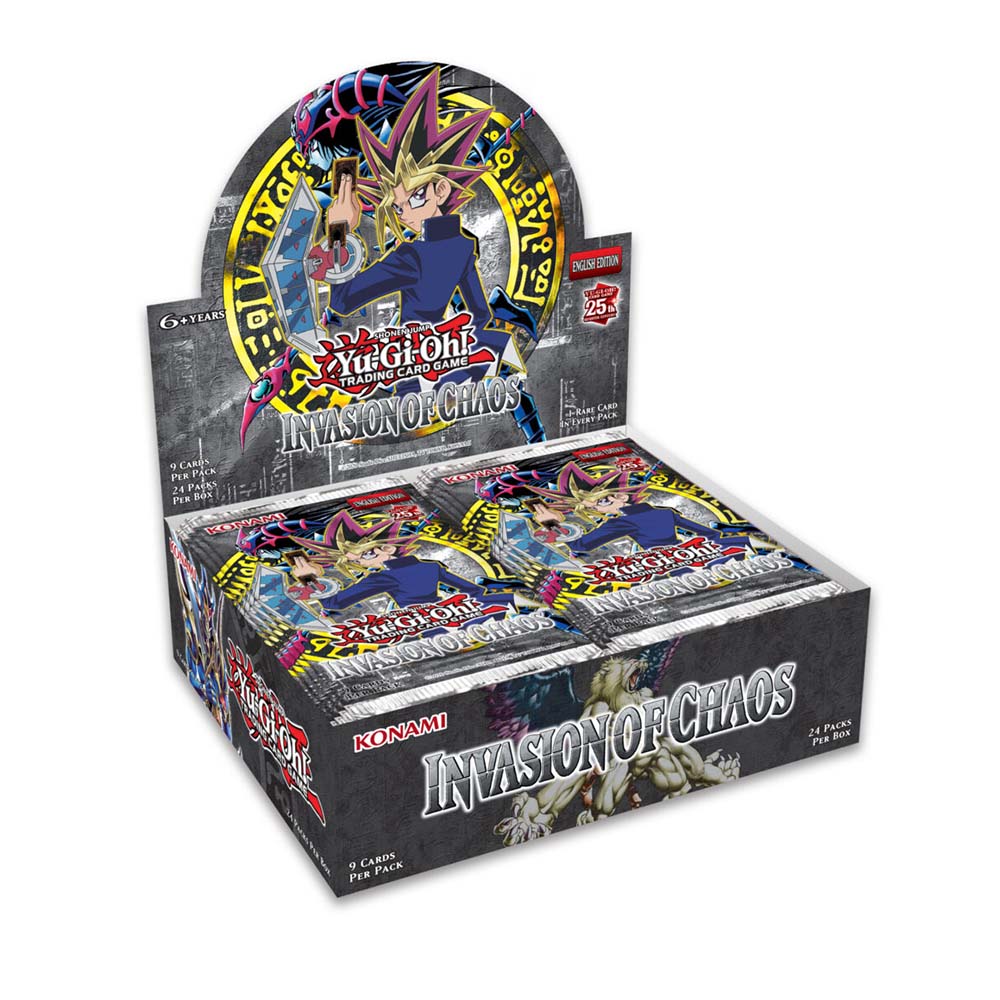 Yu-Gi-Oh! Invasion of Chaos Booster Box 24ct 25th