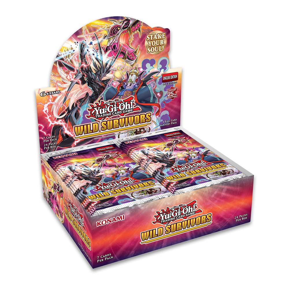 Yu-Gi-Oh! Wild Survivors Booster Box 24ct