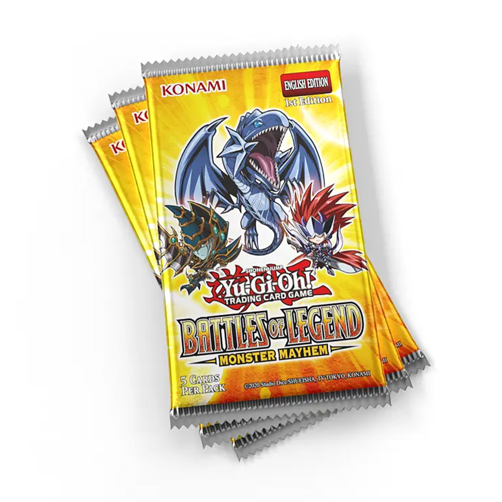 Yu-Gi-Oh! Battle of Legend: Monster Mayhem Booster 3-Pack Tuckbox - Image 2