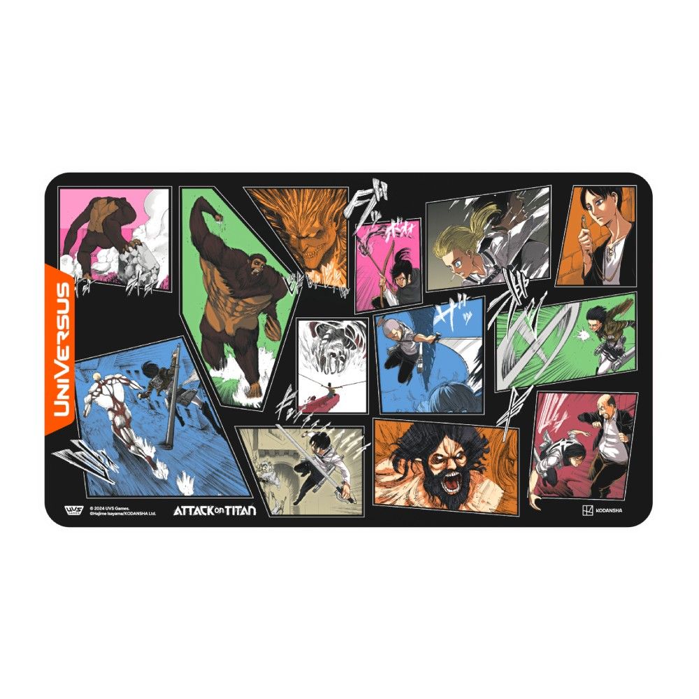UniVersus - AOT: Origins of Power Playmat - The Second Act