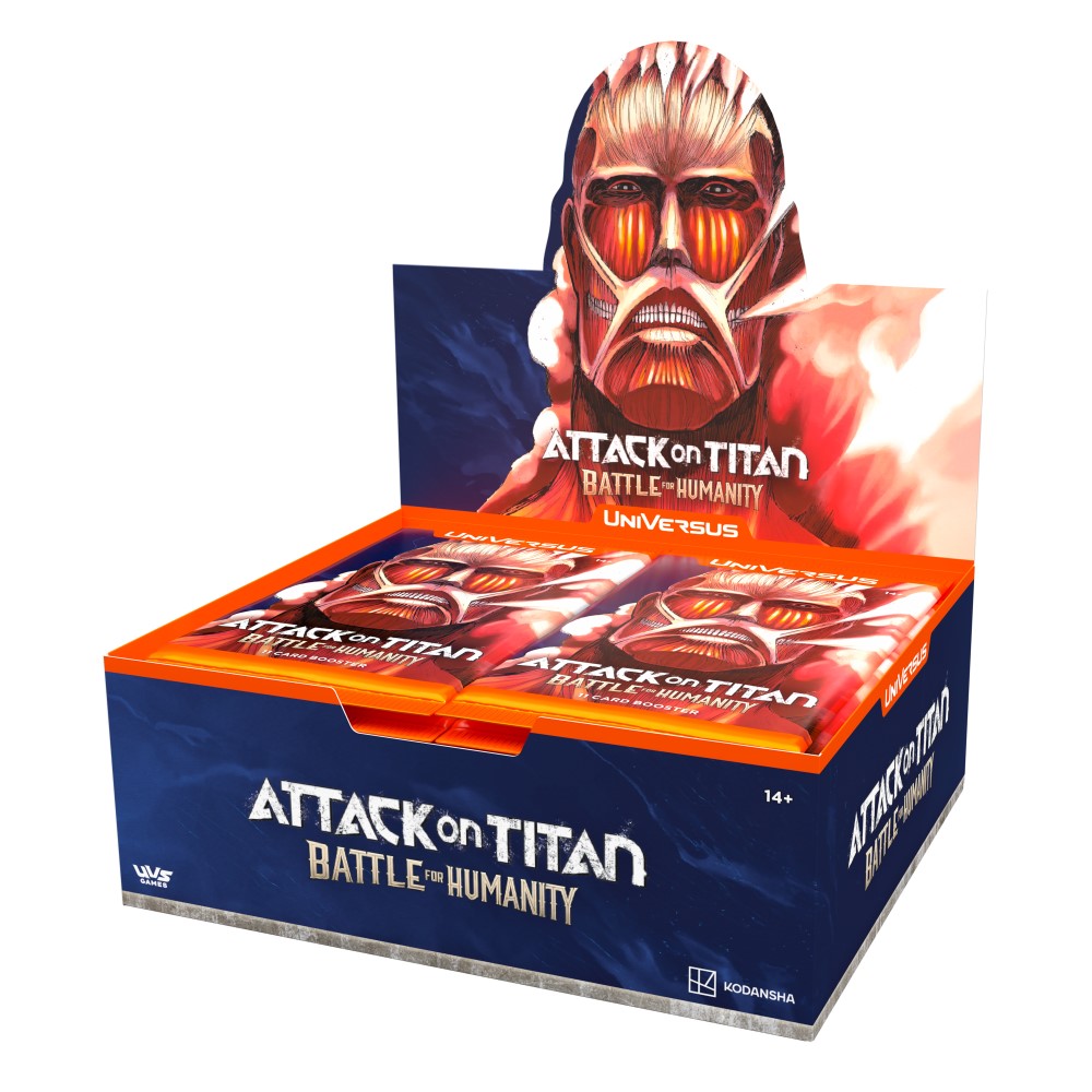 UniVersus - Attack on Titan: Battle for Humanity Booster Display
