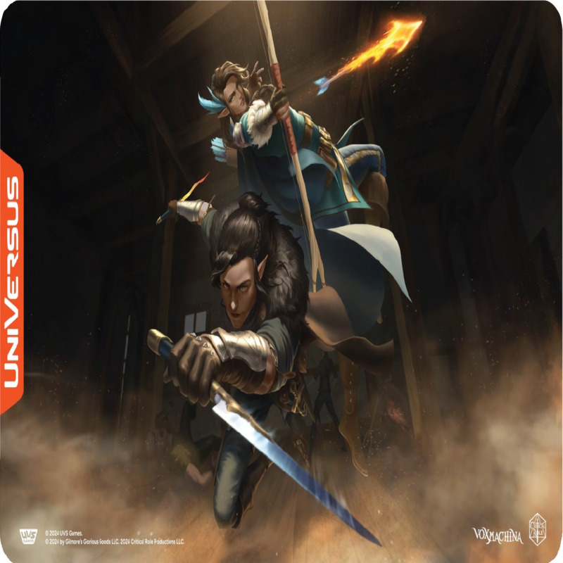 UniVersus - Critical Role Vox Machina Playmat Arrows & Daggers