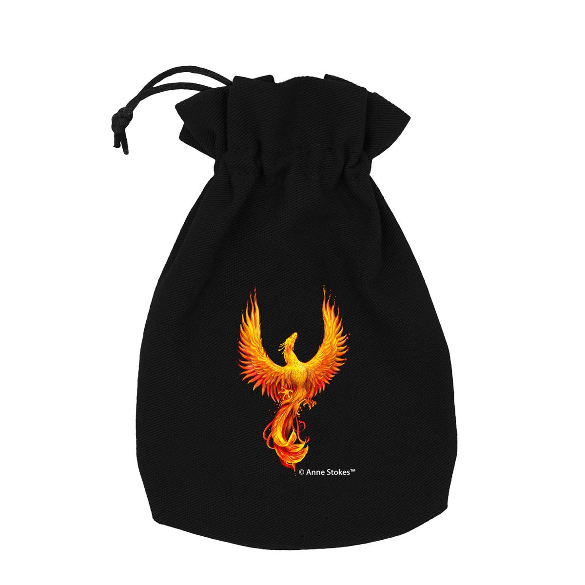 Anne Stokes Dice Pouch: Phoenix