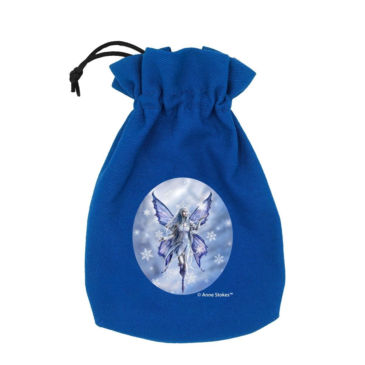 Anne Stokes Dice Pouch: Snow Fairy