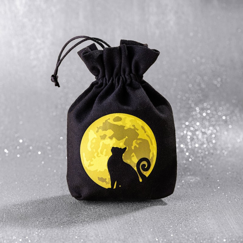 QW - CATS Dice Pouch: The Mooncat