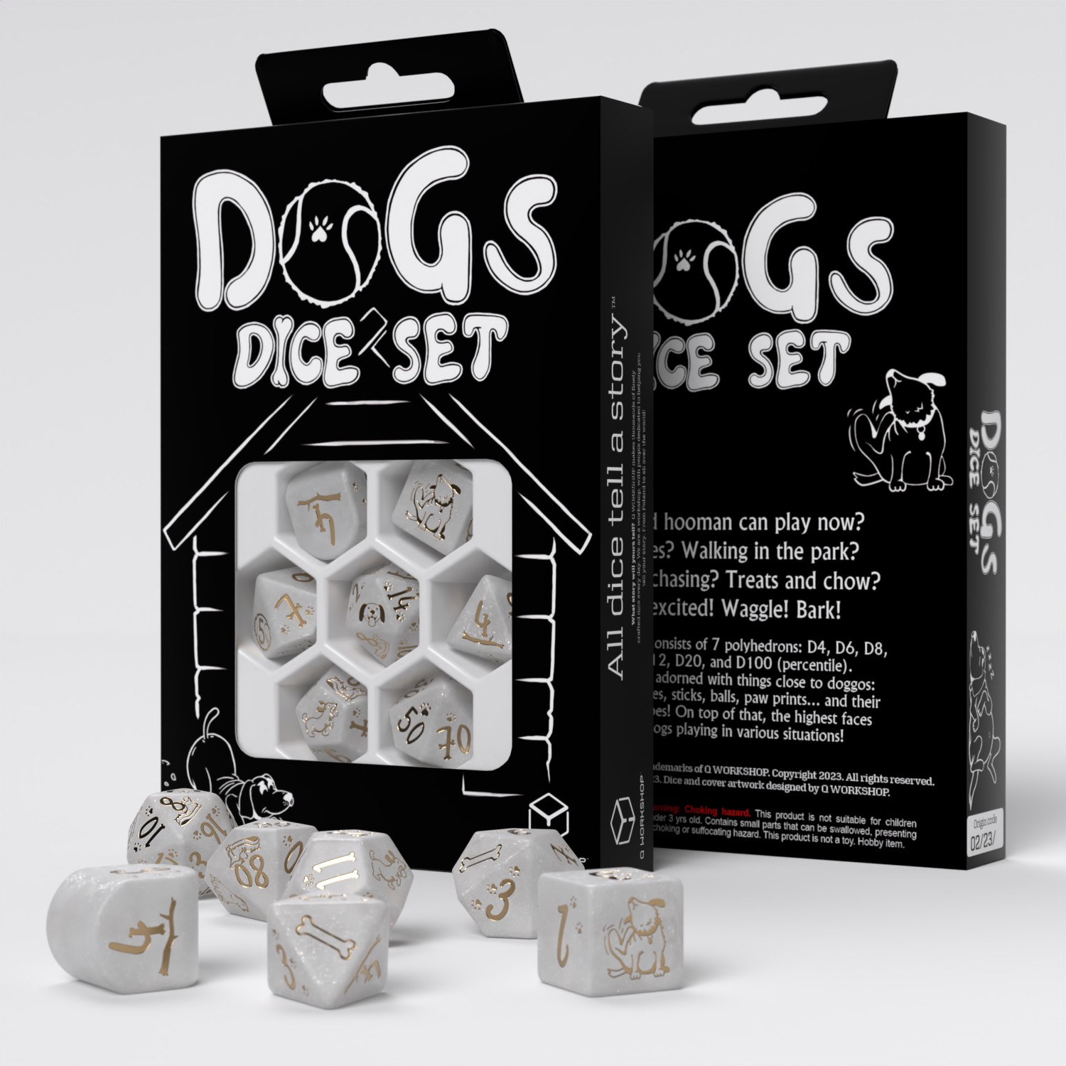 QW - Dogs Dice Set: Charlie
