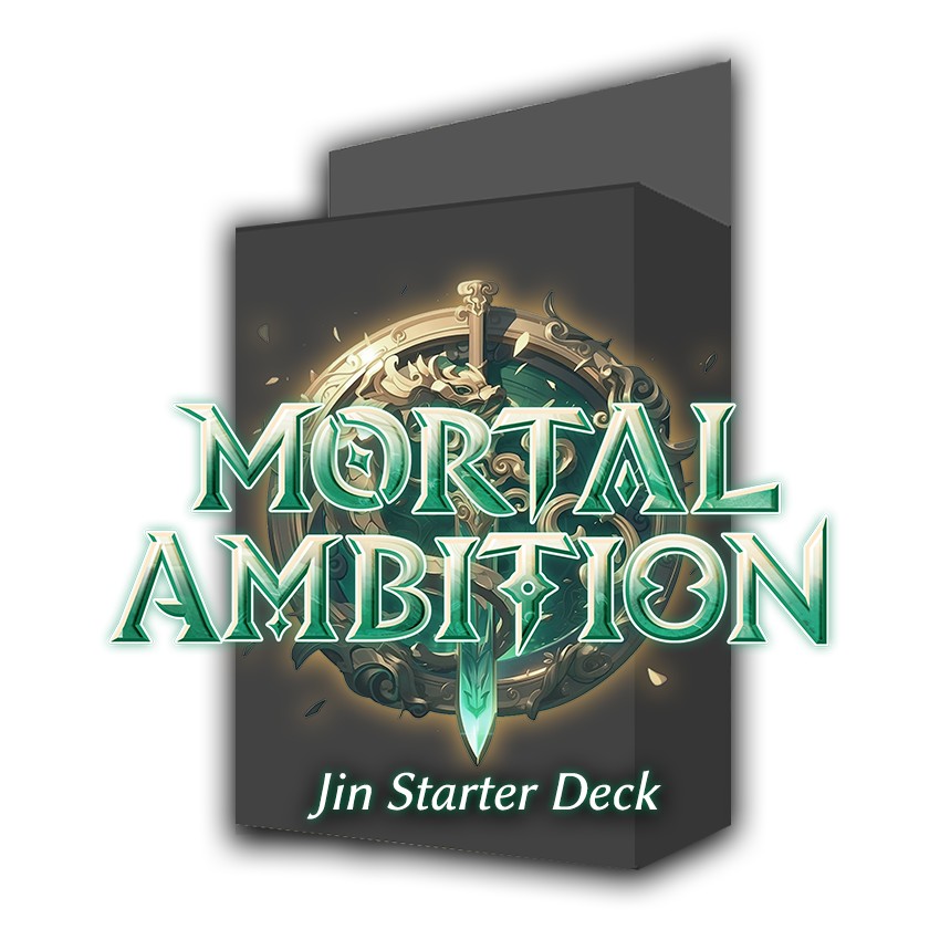 Grand Archive - Mortal Ambition Starter Deck Display - Jin