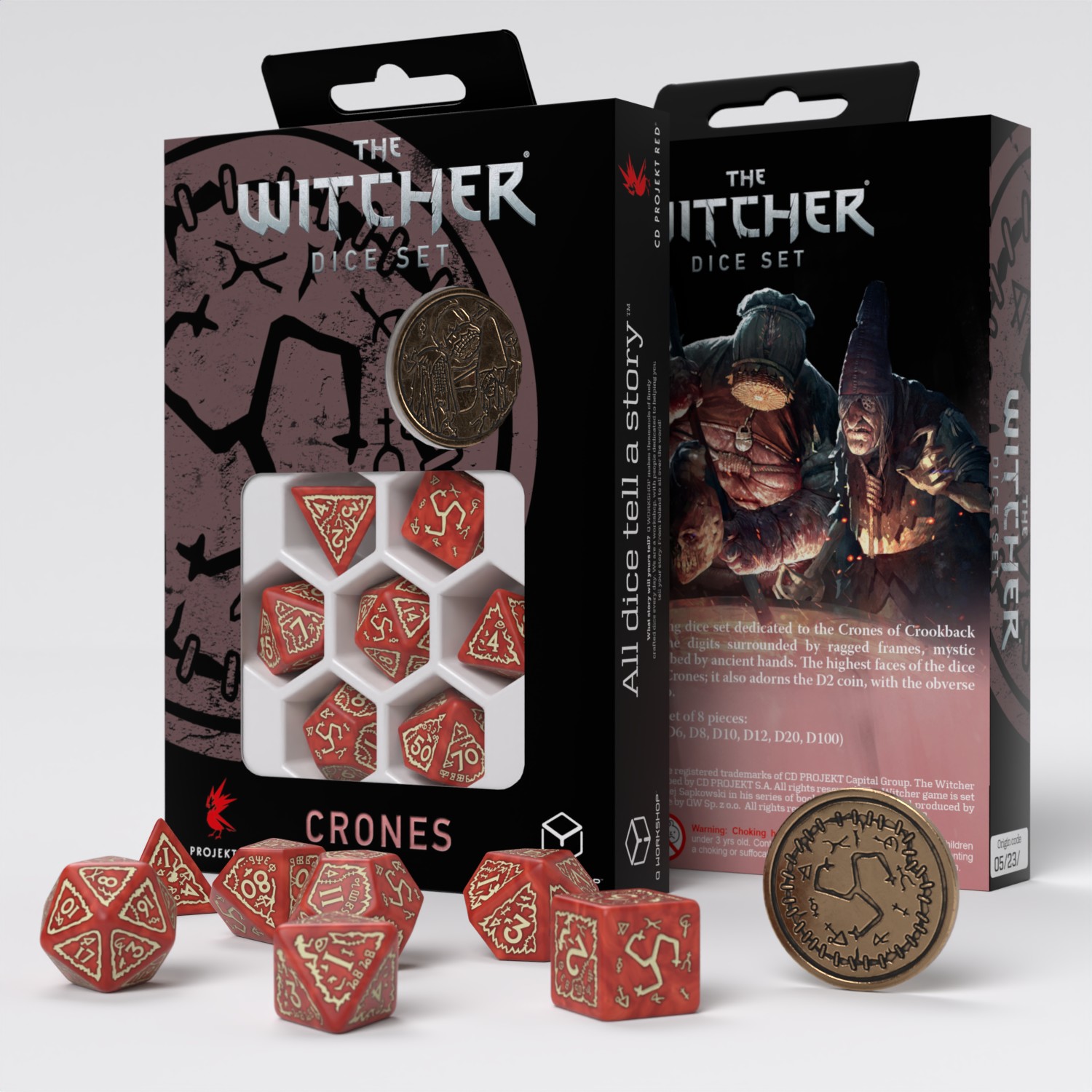 QW - The Witcher Dice Set. Crones - Brewess