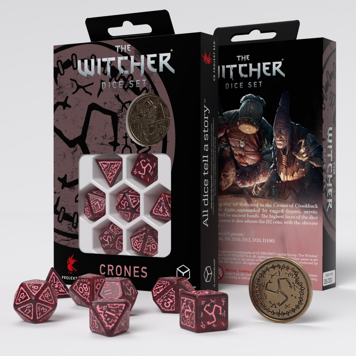 QW - The Witcher Dice Set. Crones - Whispess
