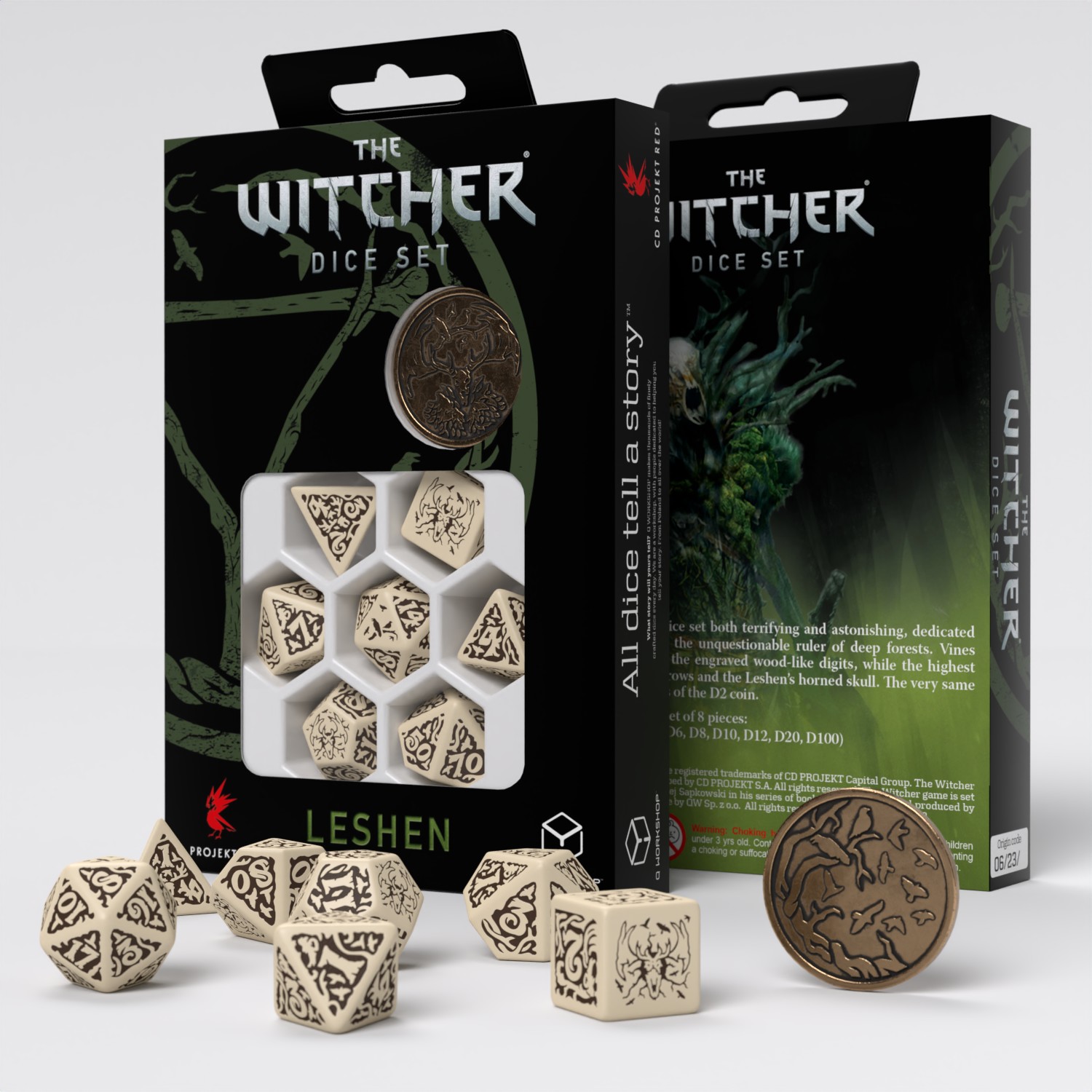 QW - The Witcher Dice Set. Leshen - The Master of Crows
