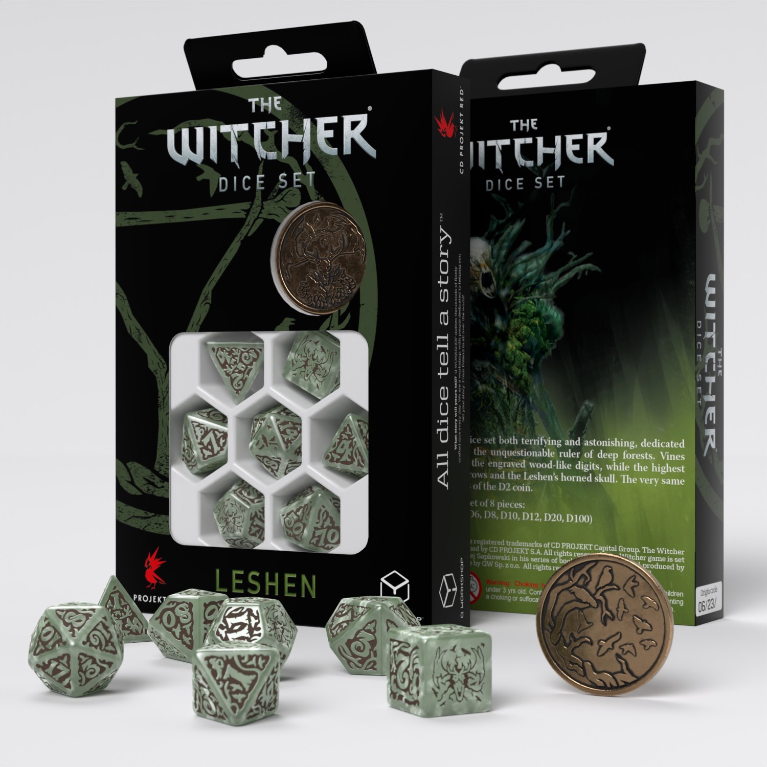QW - The Witcher Dice Set. Leshen - The Totem Builder
