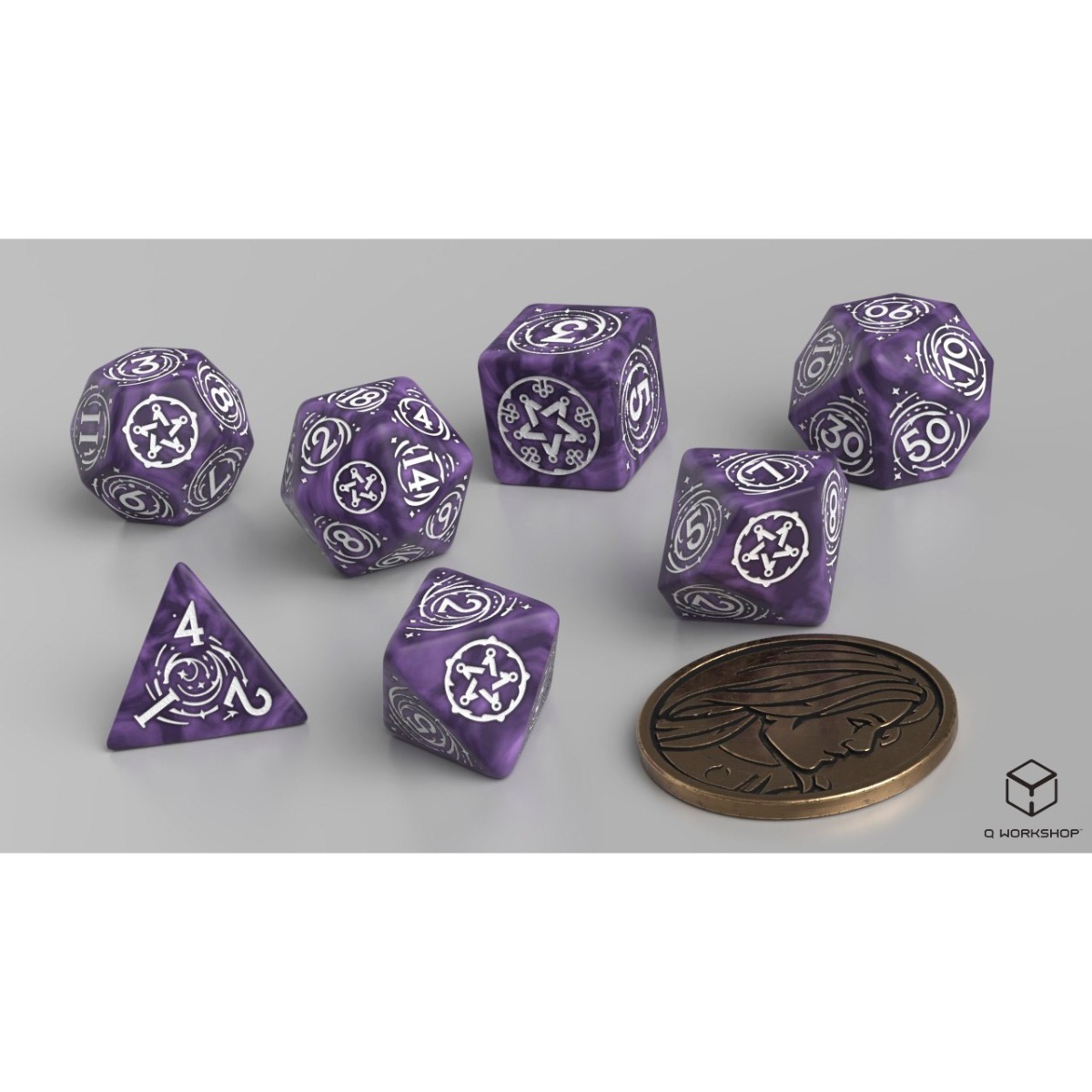 QW - The Witcher Dice Set. Yennefer - Lilac and Gooseberries