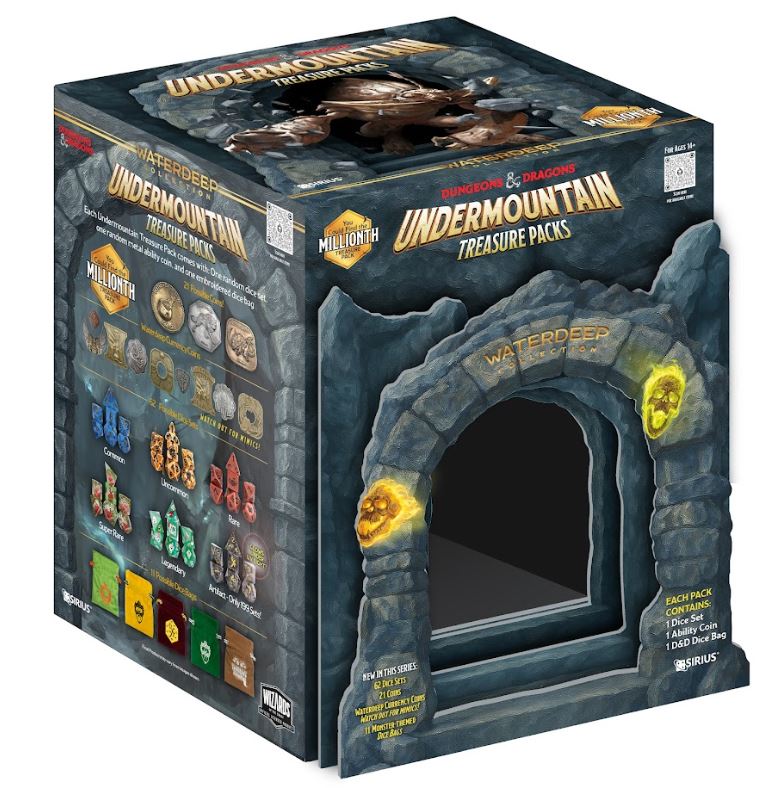 Dungeons & Dragons Undermountain Treasure Packs 25ct