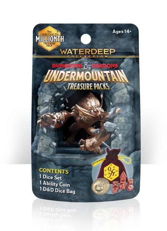 Dungeons & Dragons Undermountain Treasure Packs 25ct - Image 3