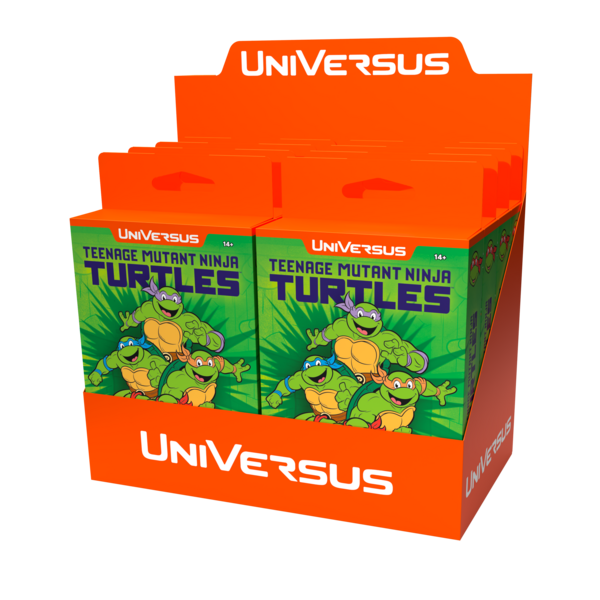 UniVersus - Teenage Mutant Ninja Turtles Starter Deck Display